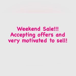 Weekend Sale!!